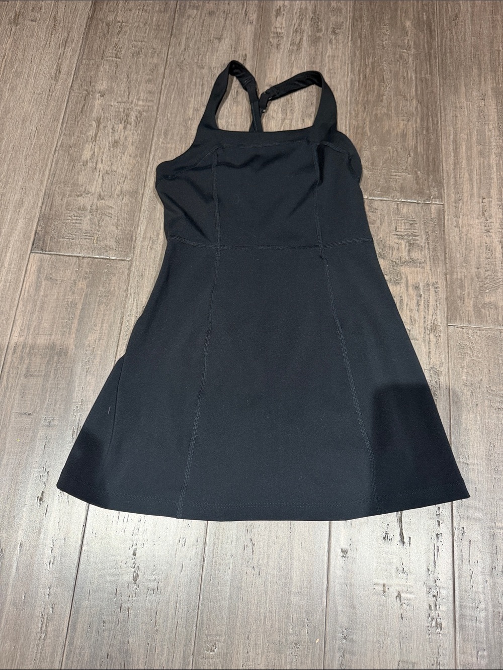 abercrombie kids Black Tank athletic tennis Dress 7/8